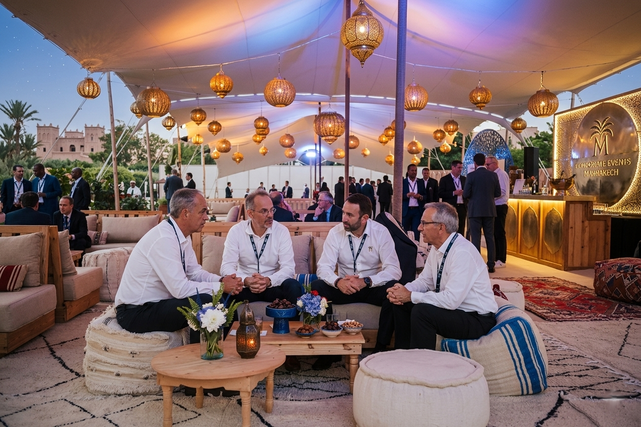 Corporate event in Marrakech
