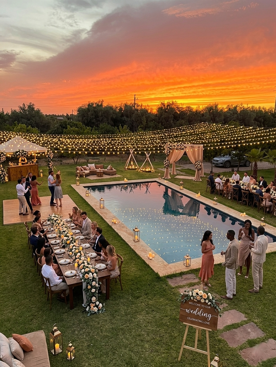 Private celebration event in Marrakech